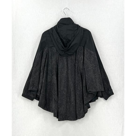 LULULEMON Ride & Reflect Jacket Womens M/L Black Hooded Packable Lightweight - Picture 9 of 16
